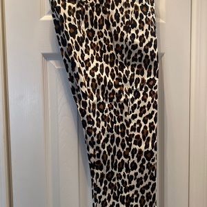 JCrew Leopard Pants